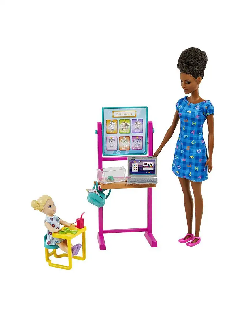 Barbie Carriere Playset Barbie Insegnante Mora