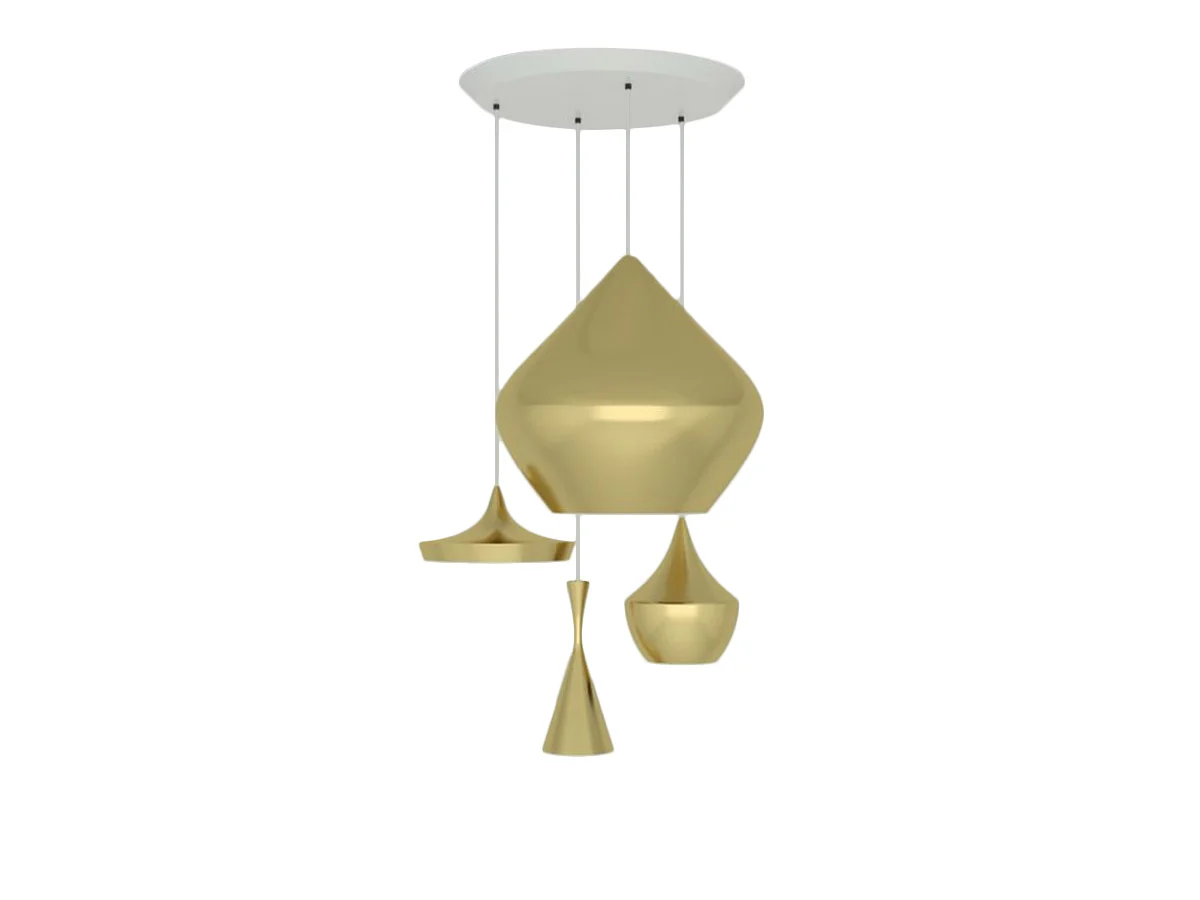 Tom Dixon Beat Range Round Pendant Sistema