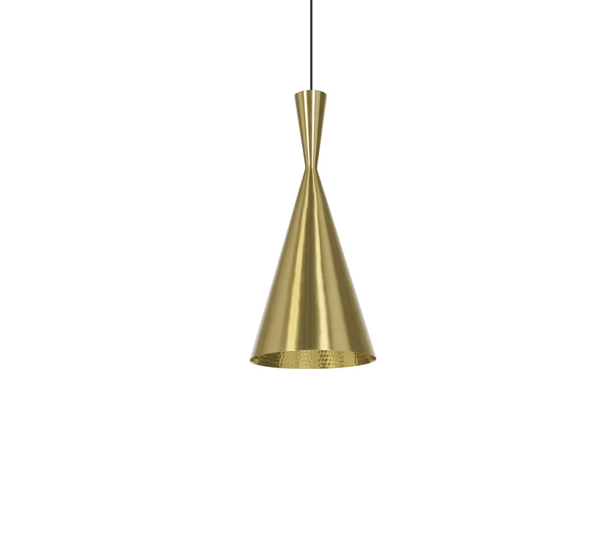 Tom Dixon Beat Light Tall Brass Lampada da Sospensione