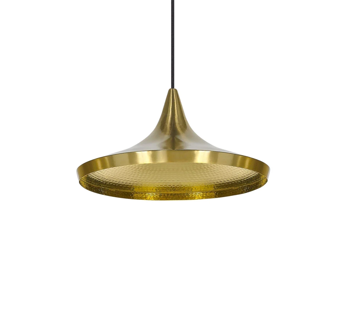 Tom Dixon Beat Light Wide Brass Lampada da Sospensione