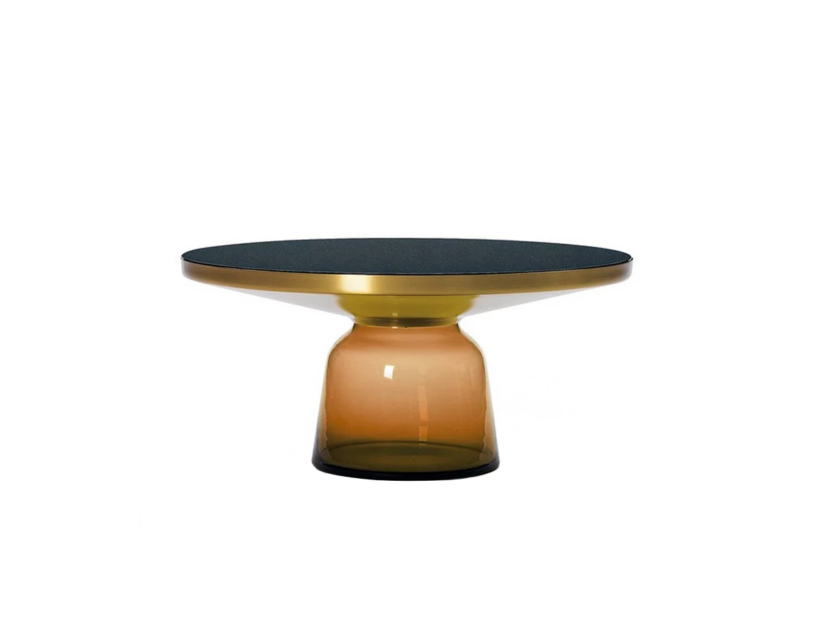 ClassiCon Bell Tavolino Arancione/Ottone