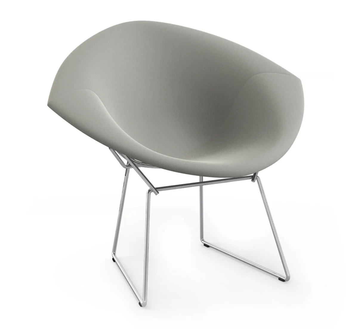 Knoll Bertoia Poltroncina Diamond Rivestita