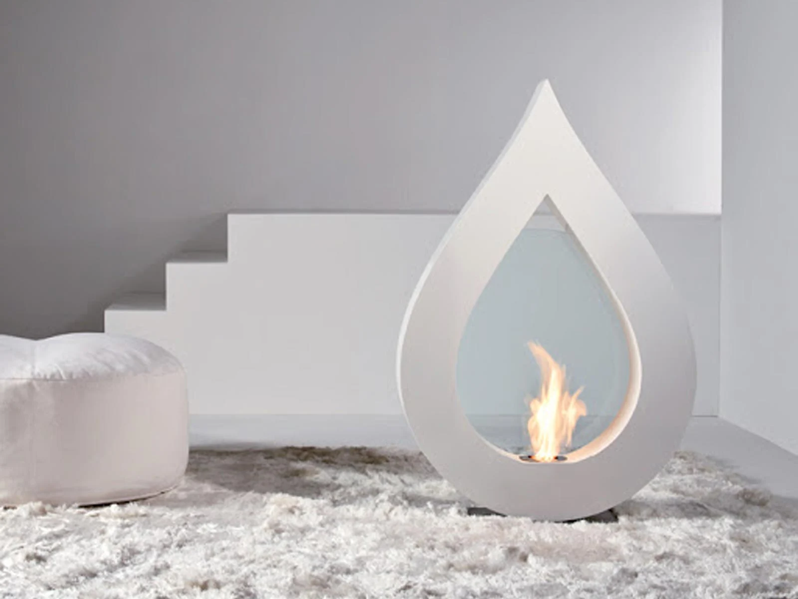 ACQUAFUOCO Big Flame Bio Camino da Pavimento