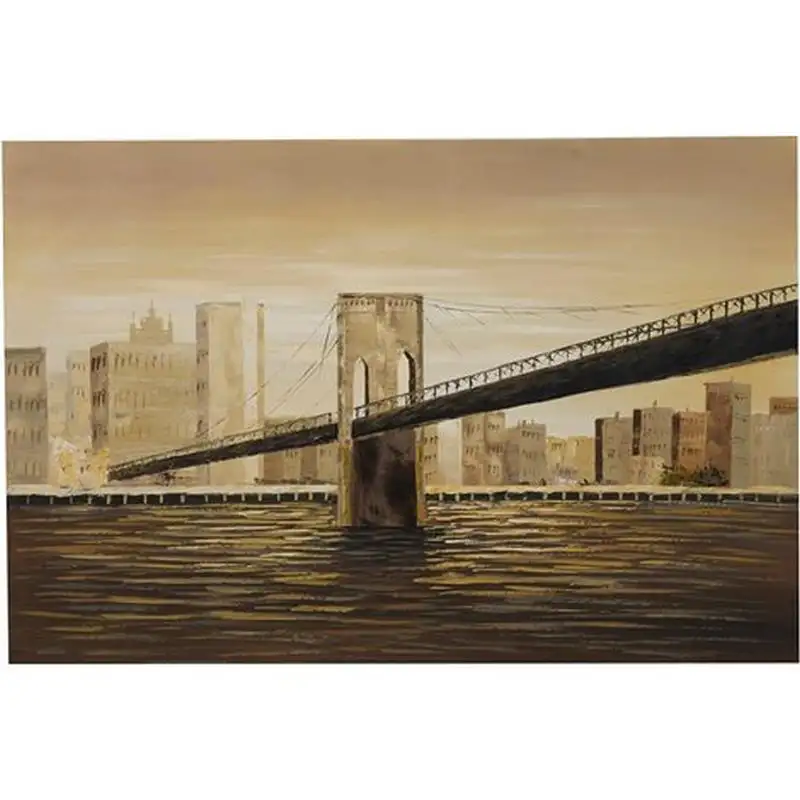Dipinto a mano olio su tela BROOKLYN 150 X0881