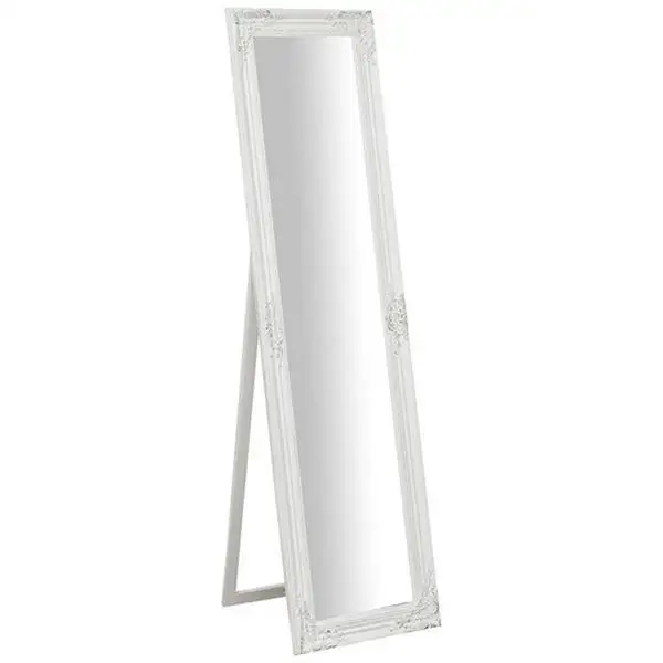 Specchiera da terra con struttura in legno L4675