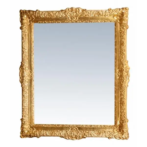 Specchiera L6465  finitura foglia oro anticato