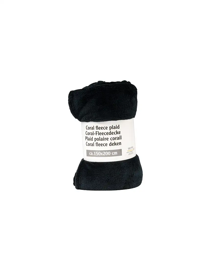 Blanket 150x200cm (black)