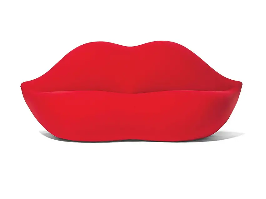 Gufram Bocca Divano - Red