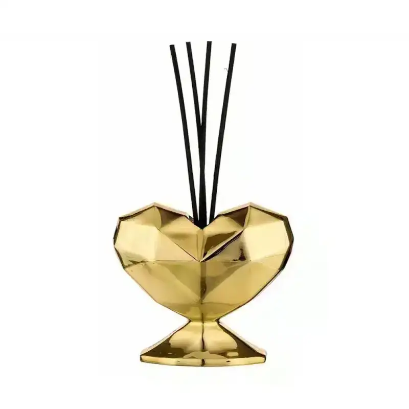 Bongelli profumatore Cuori Design oro 11x11cm