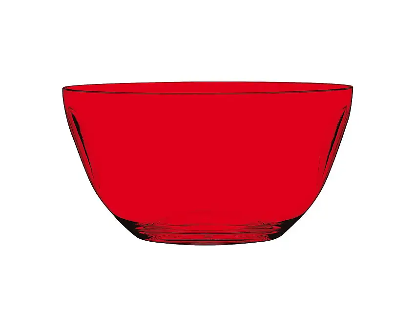 Italesse Bongo Bowl Rosso