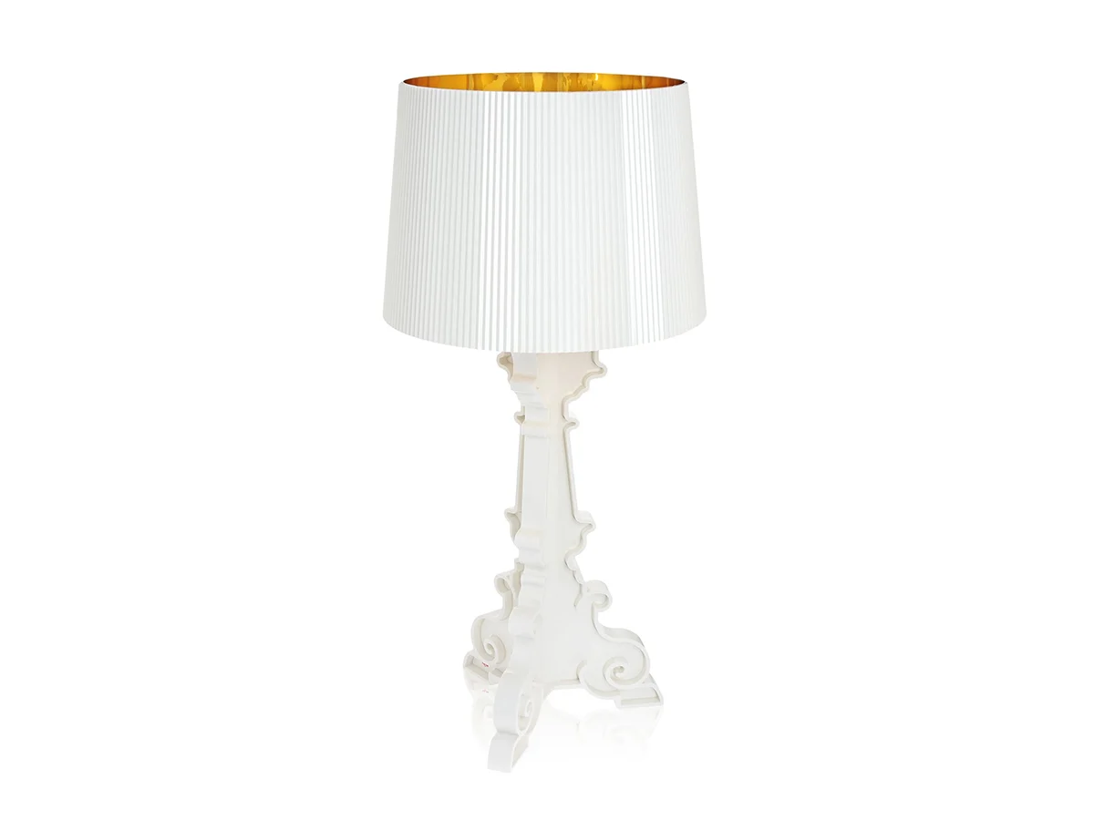 Kartell Bourgie Lampada Bianco/Oro