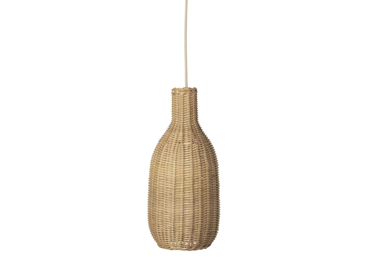 Ferm Living Braided Bottle Lampada a Sospensione
