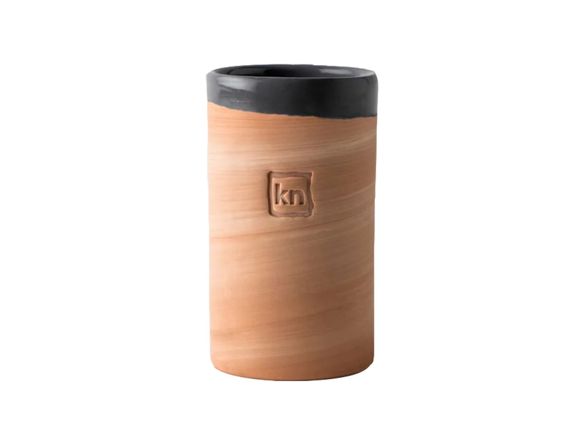 KnIndustrie Cast Away - Bicchiere in Terracotta