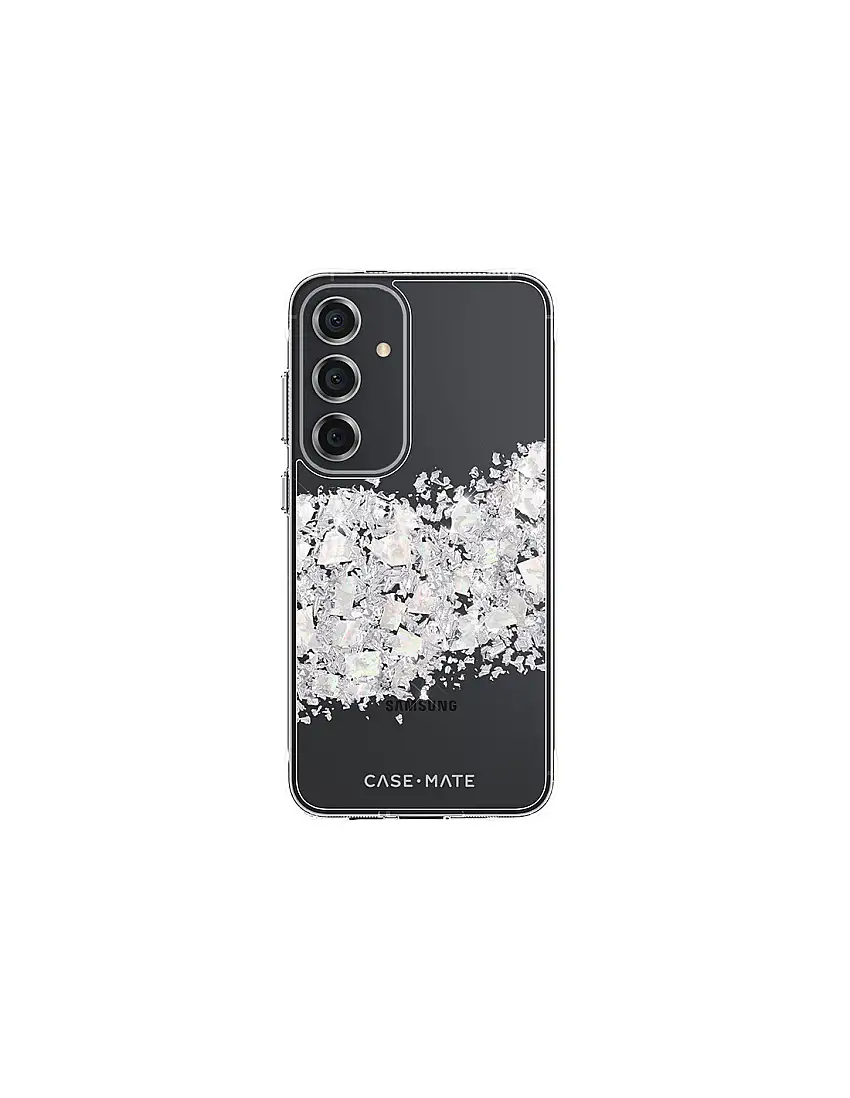 Case-Mate Karat - Samsung Galaxy S24+ case decorated with mother-of-pearl (A Touch of Pearl)