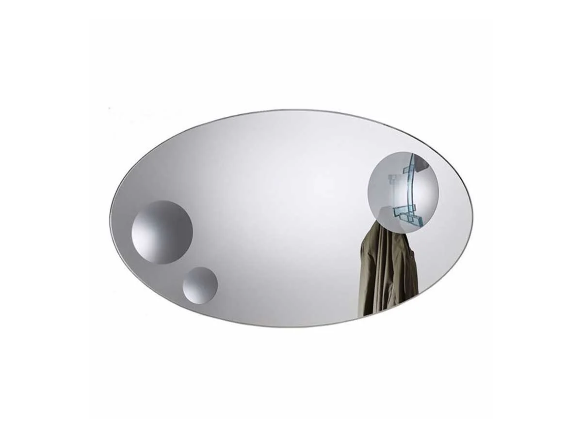Glas Italia Celeste Specchio Ovale