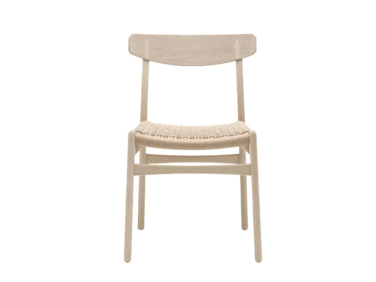 Carl Hansen & Søn CH23 Sedia Rovere Saponato / Corda Naturale