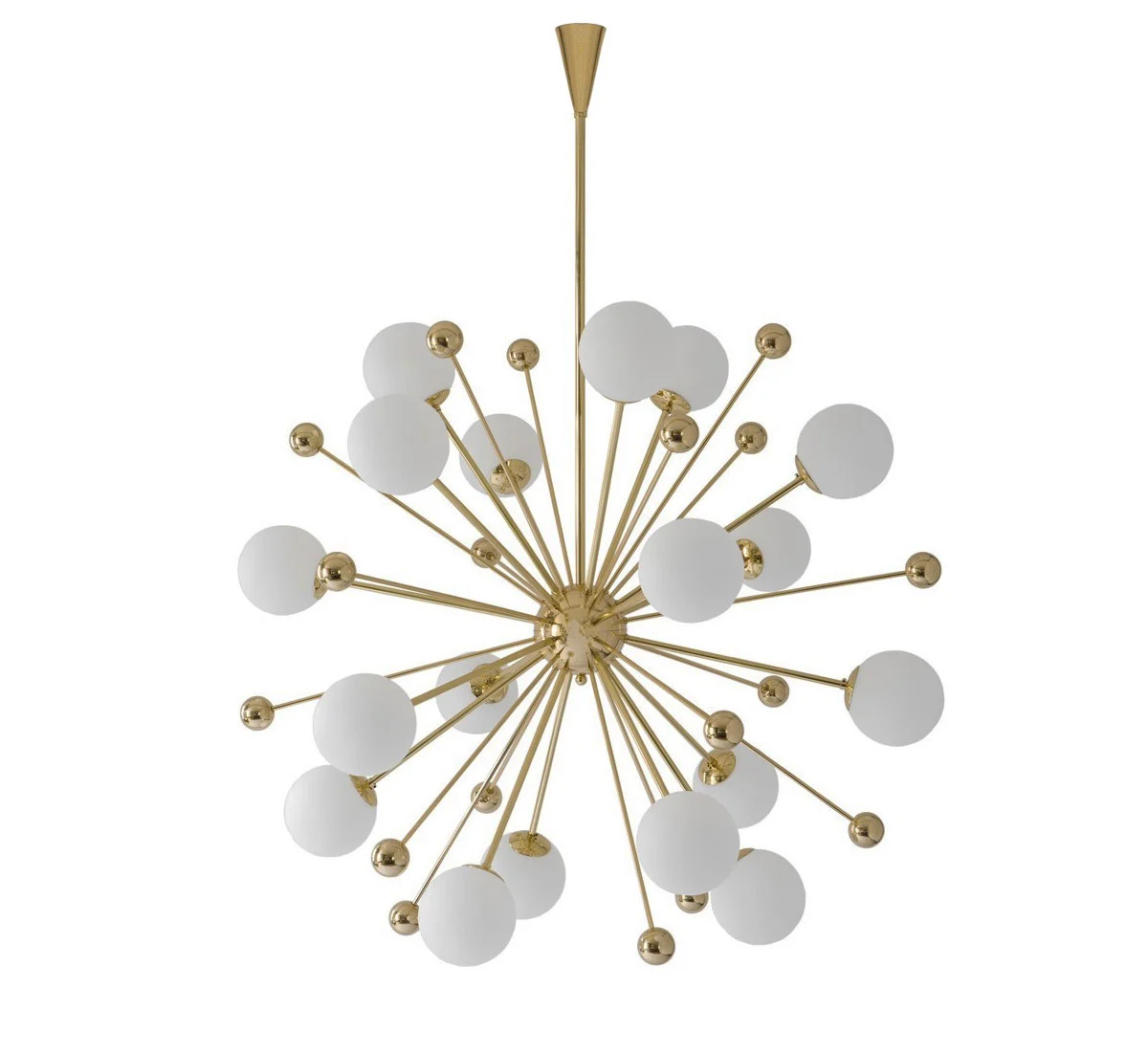 Magic Circus Éditions Chandelier 01 Lampada Soffitto - Ottone Lucido