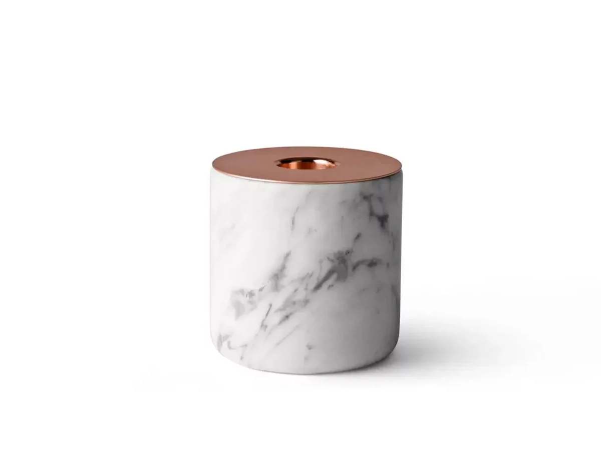 Audo Copenhagen Chunk Of Marble - Portacandela Large