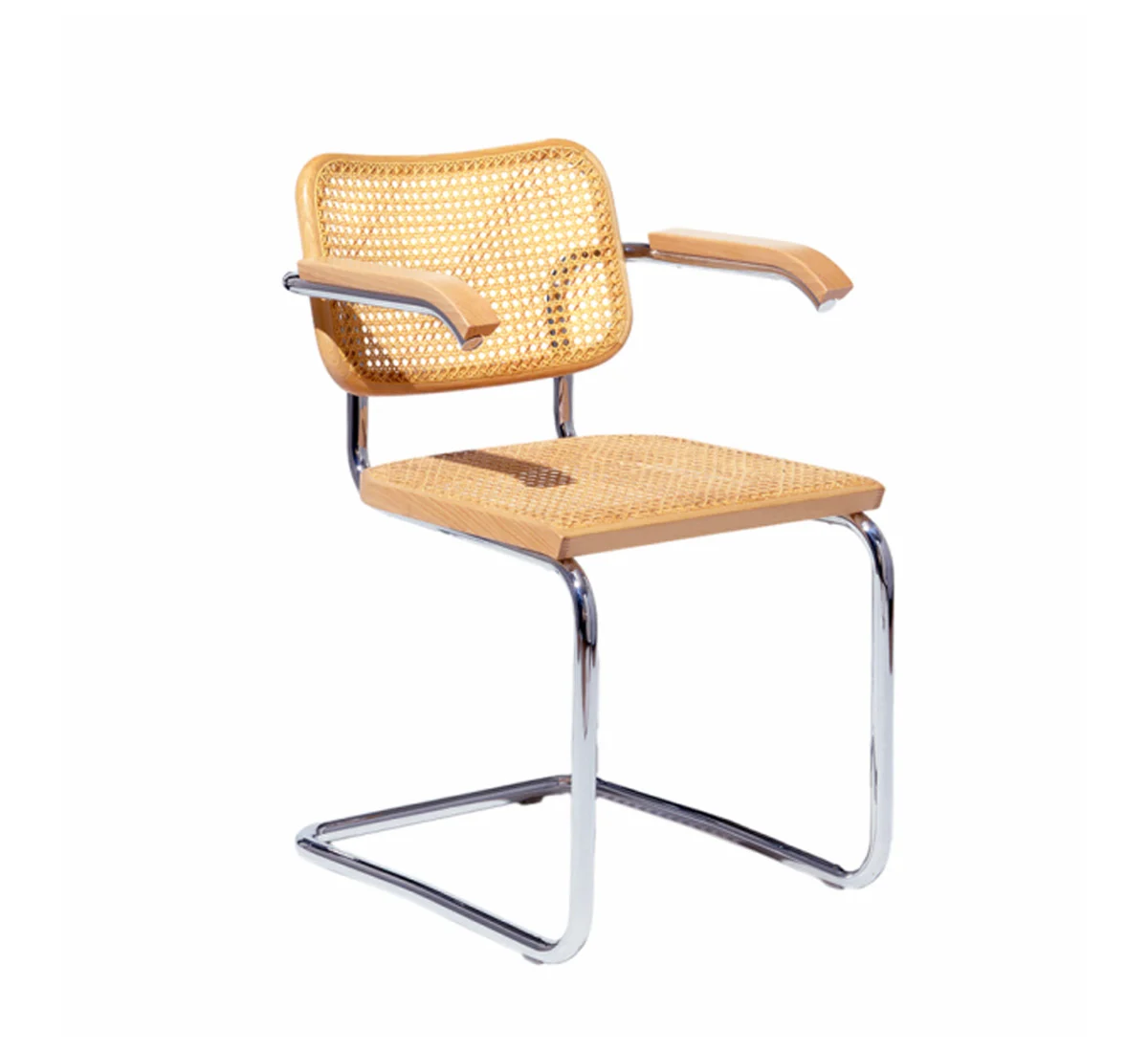 Knoll Cesca Sedia Faggio - Con Braccioli