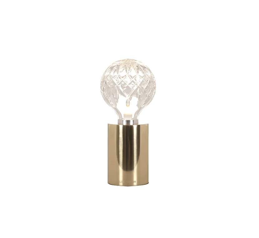 Lee Broom Clear Crystal Bulb Lampada da Tavolo