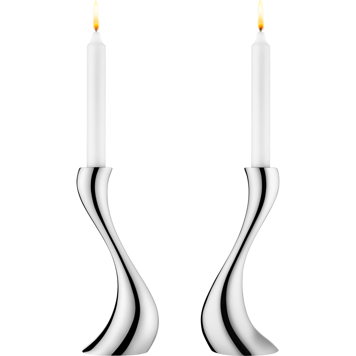 Georg Jensen Cobra Candeliere Medium Set 2