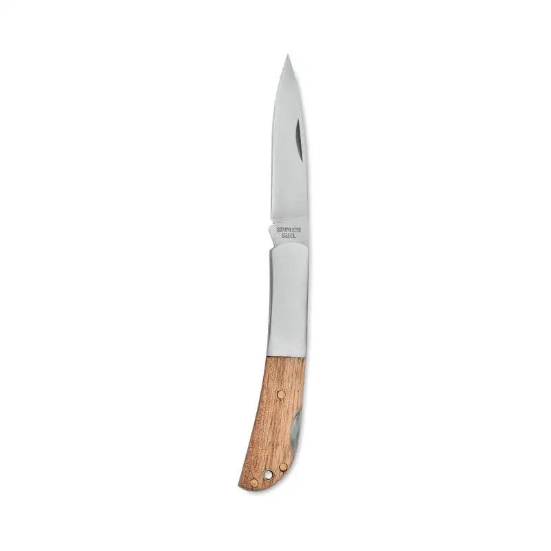 Coltello pieghevole in acacia Skarp