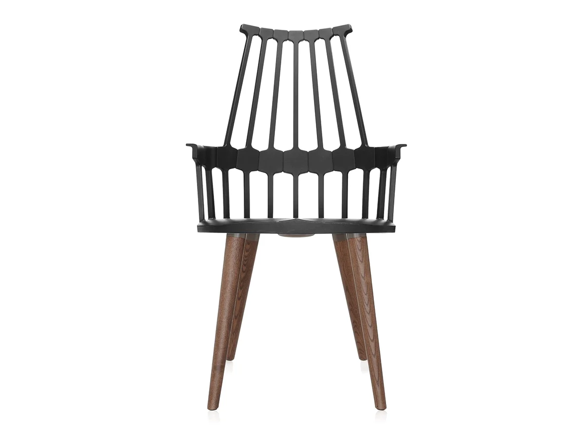 Kartell Comback Sedia - Gambe Legno