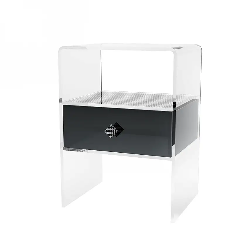 Comodino PEGGY fumè, collezione Venezia, codice 042560-521