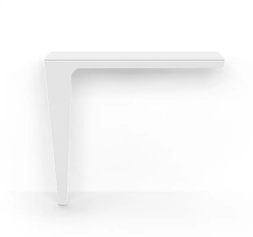 Consolle LAMA 90x30x75 in metallo PR03060-01 Bianco