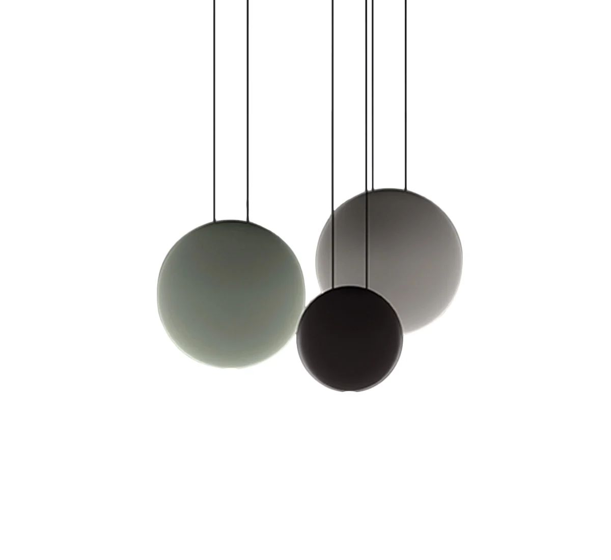 Vibia Cosmos 2510 Composizione 3 Lampade a Sospensione