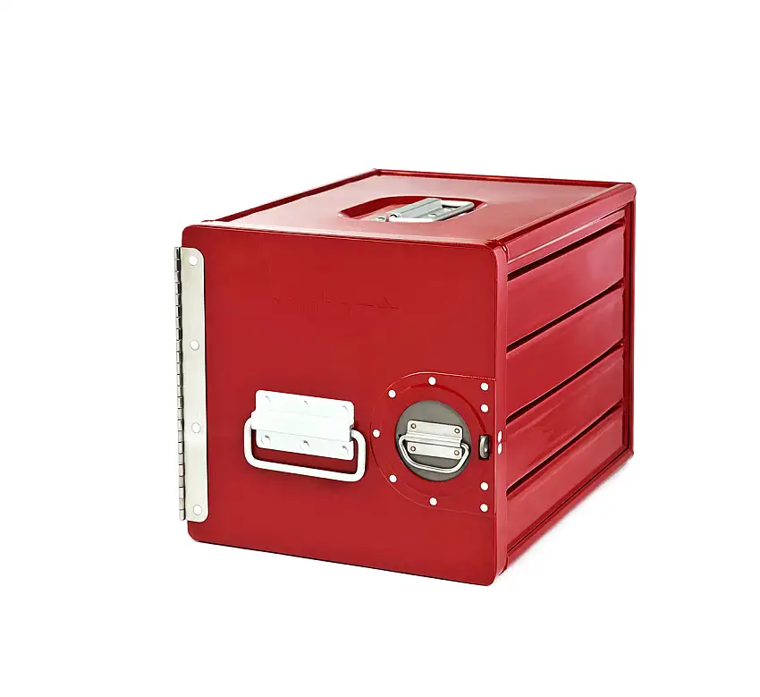 Bordbar Cube Contenitore Rosso RAL 3003
