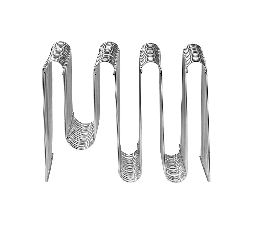 AYTM Curva magazine holder - silver - portariviste