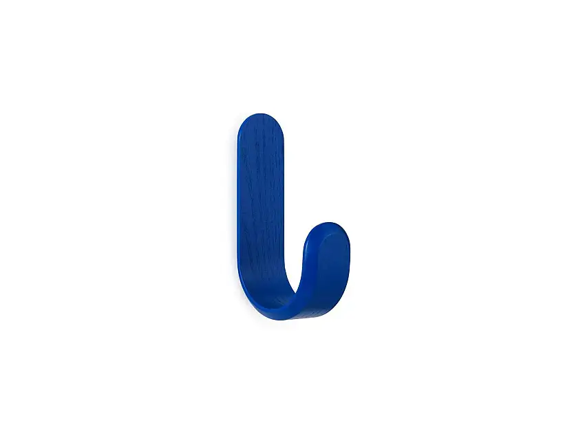 Normann Copenhagen Curve Hook - Gancio Appendiabiti Blu