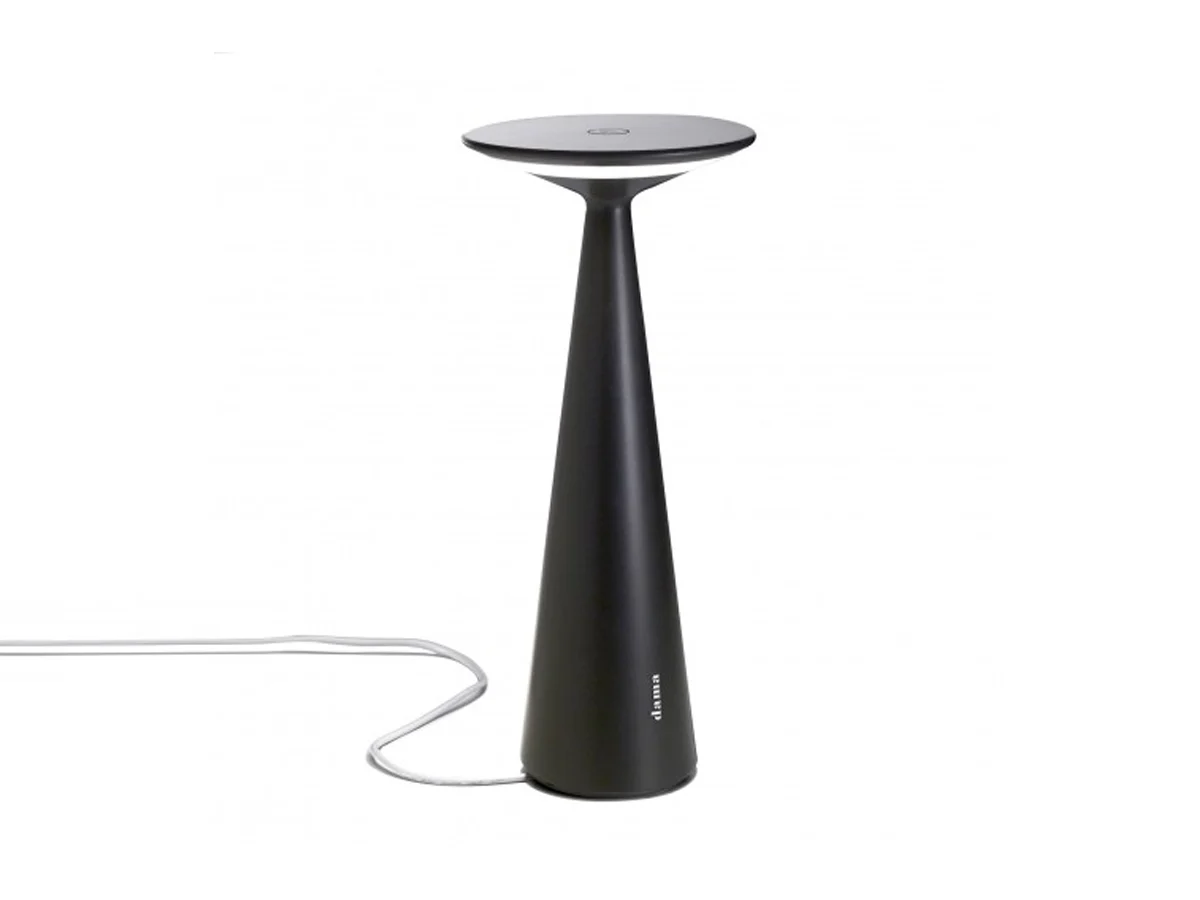Zafferano Dama USB Lampada da Tavolo