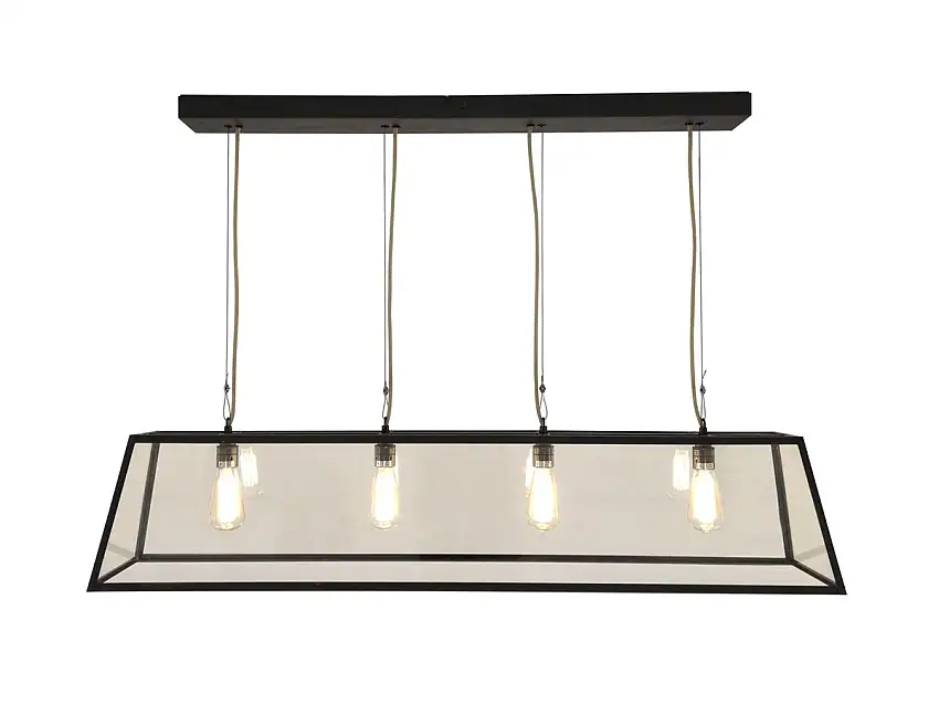 Original BTC Dinner Internally Glazed 125 Weathered Lampada a Sospensione