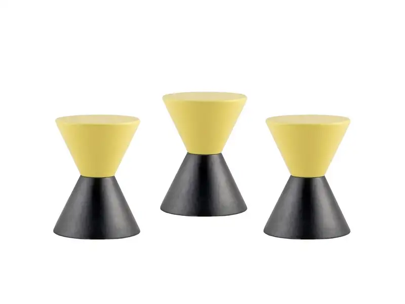 Appendiabiti Clessy Dots 3 pezzi base nera CD01-03