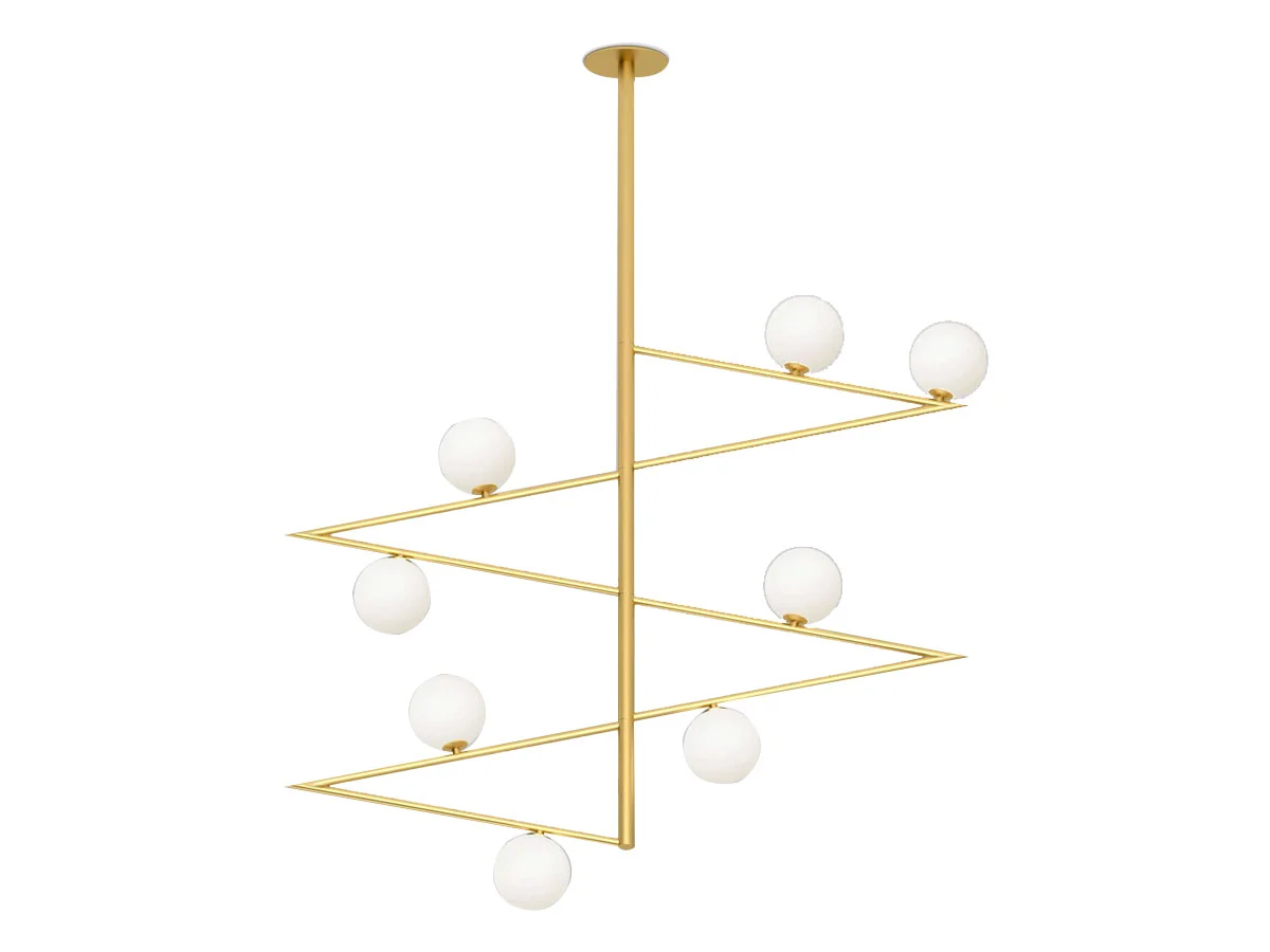 Atelier Areti Dreiecksrotation 4 Triangles Lampada a Sospensione