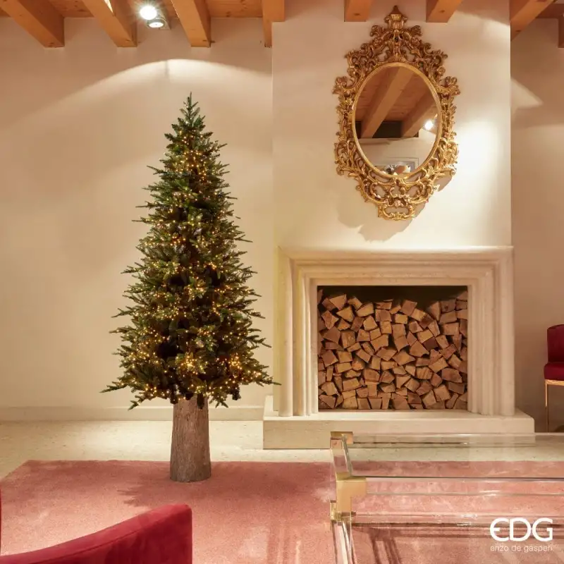 Albero di Natale Pino Luxury New 210 cm con 3000 Mini LED – EDG