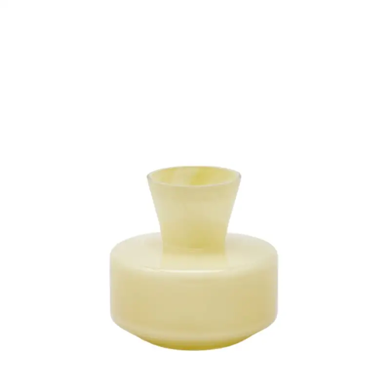 VASO ROT. C/COLLO H15 GIALLO