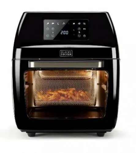 Black & Decker Black & Decker Friggitrice ad Aria Black & Decker BXAFO1200E Nero 1700 W 12 L - ES9730030B
