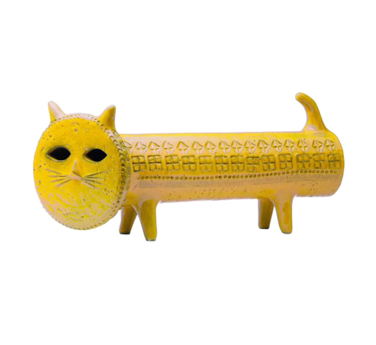 Bitossi Ceramiche Figura Gatto Scultura