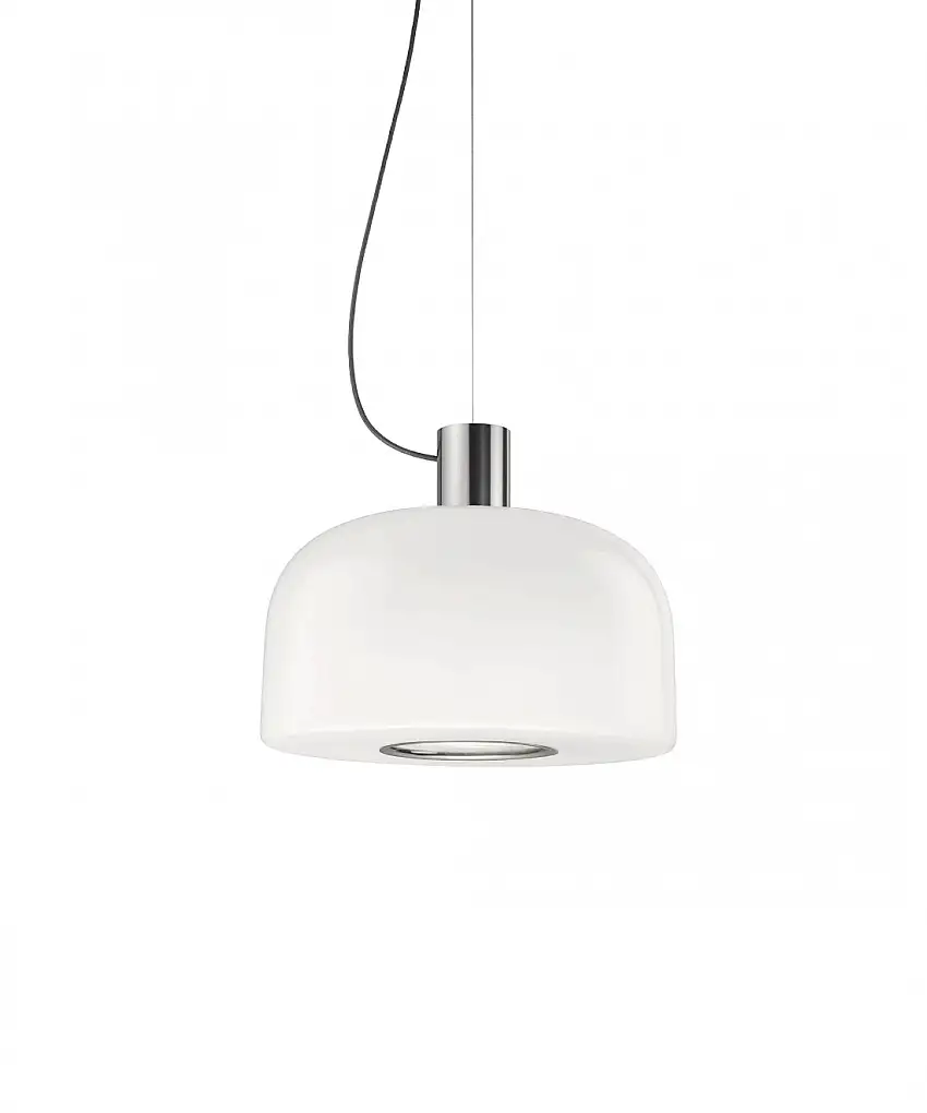 Flos Lampada a Sospensione Bellhop Glass S Alluminio