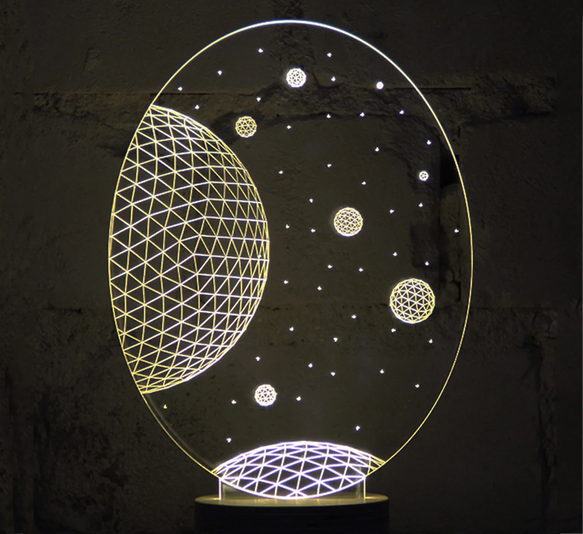 Studio Cheha Bulbing Galaxy Lampada da Tavolo