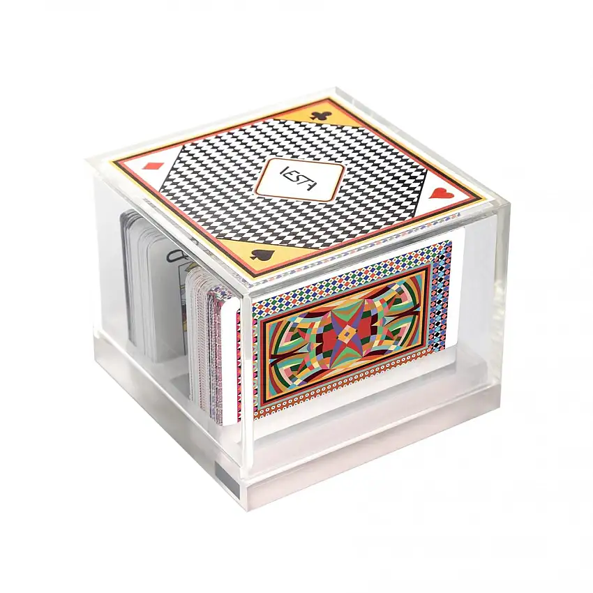Gioco da tavolo CARTE, collezione Vesta Home, trasparente, codice 04346-00