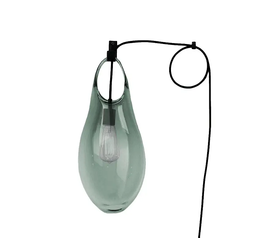 SkLO Hold Sconce Trasparente Lampada da Parete