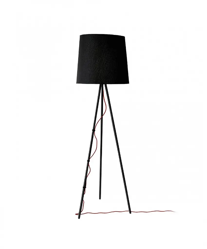 Martinelli Luce Lampada a Terra Eva 2270 Nero