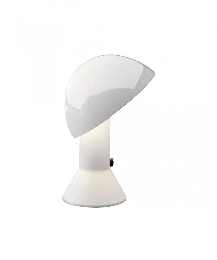 Martinelli Luce Lampada da Tavolo Elmetto Bianco