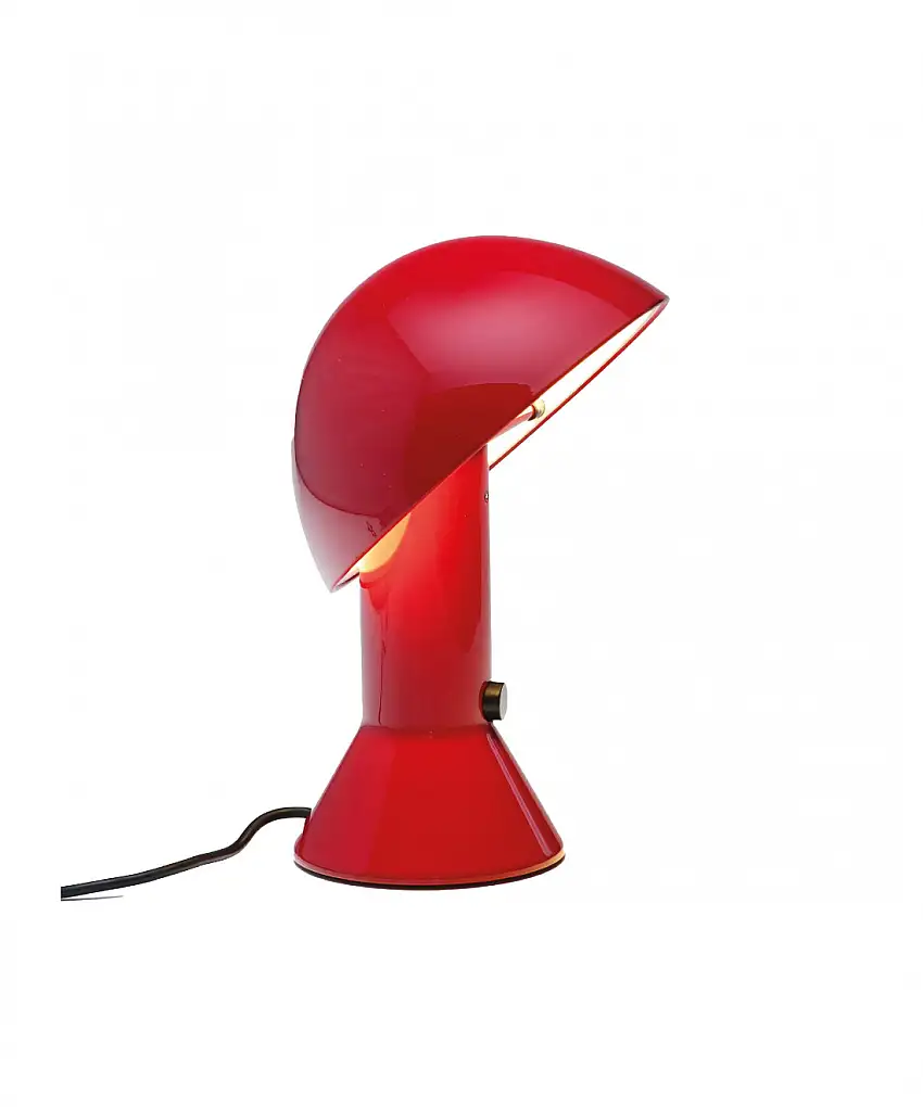 Martinelli Luce Lampada da Tavolo Elmetto Rosso