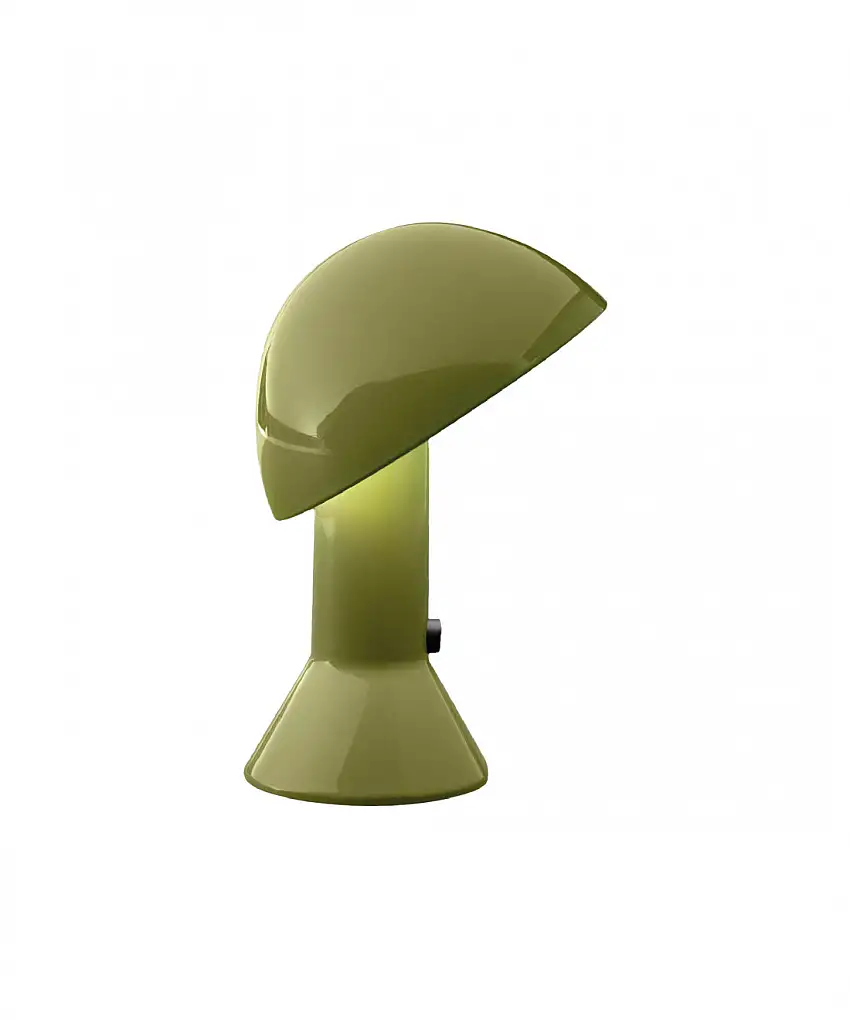 Martinelli Luce Lampada da Tavolo Elmetto Verde