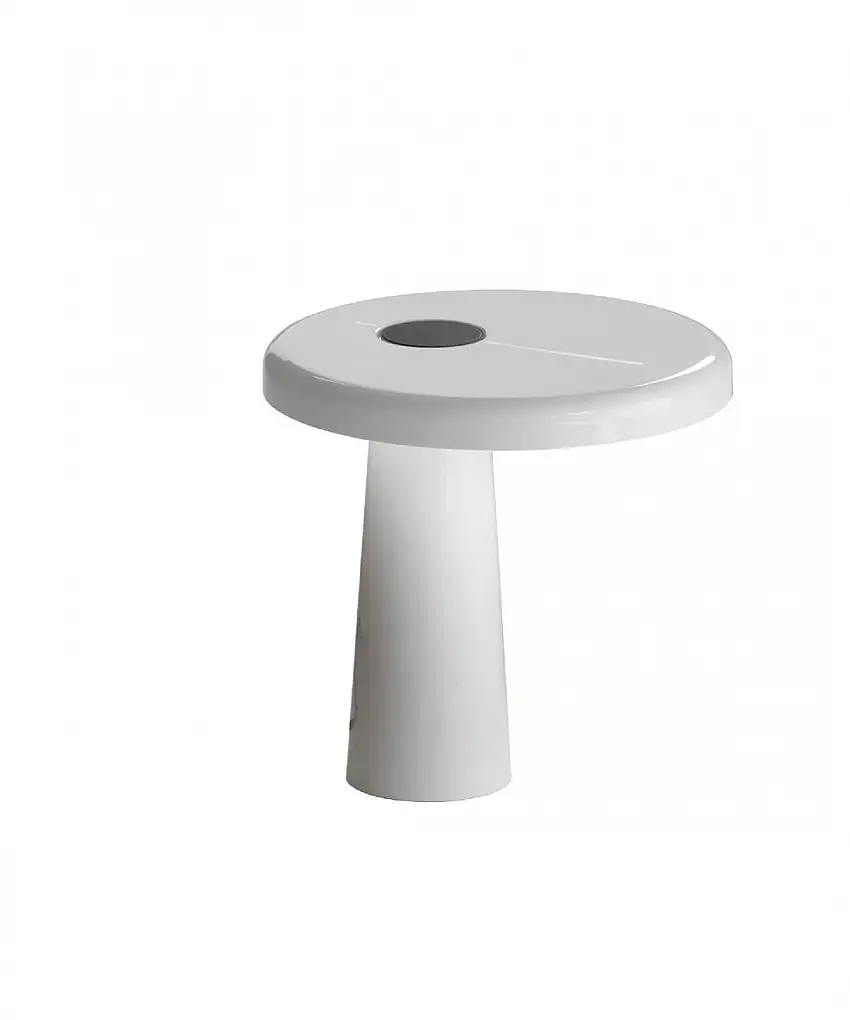 Martinelli Luce Lampada da Tavolo Hoop Bianco